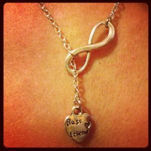 Friends Forever Drop Necklace