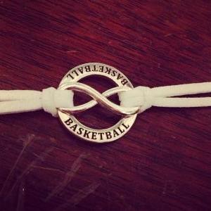 Basketball Forever Bracelet....custom Colored..