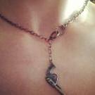 Handcuff And Gun Necklace